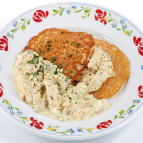 Мачанка с драниками