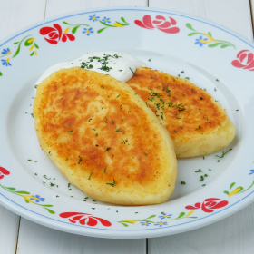 Картофельные зразы с мясом и сметаной(СРЕДА)